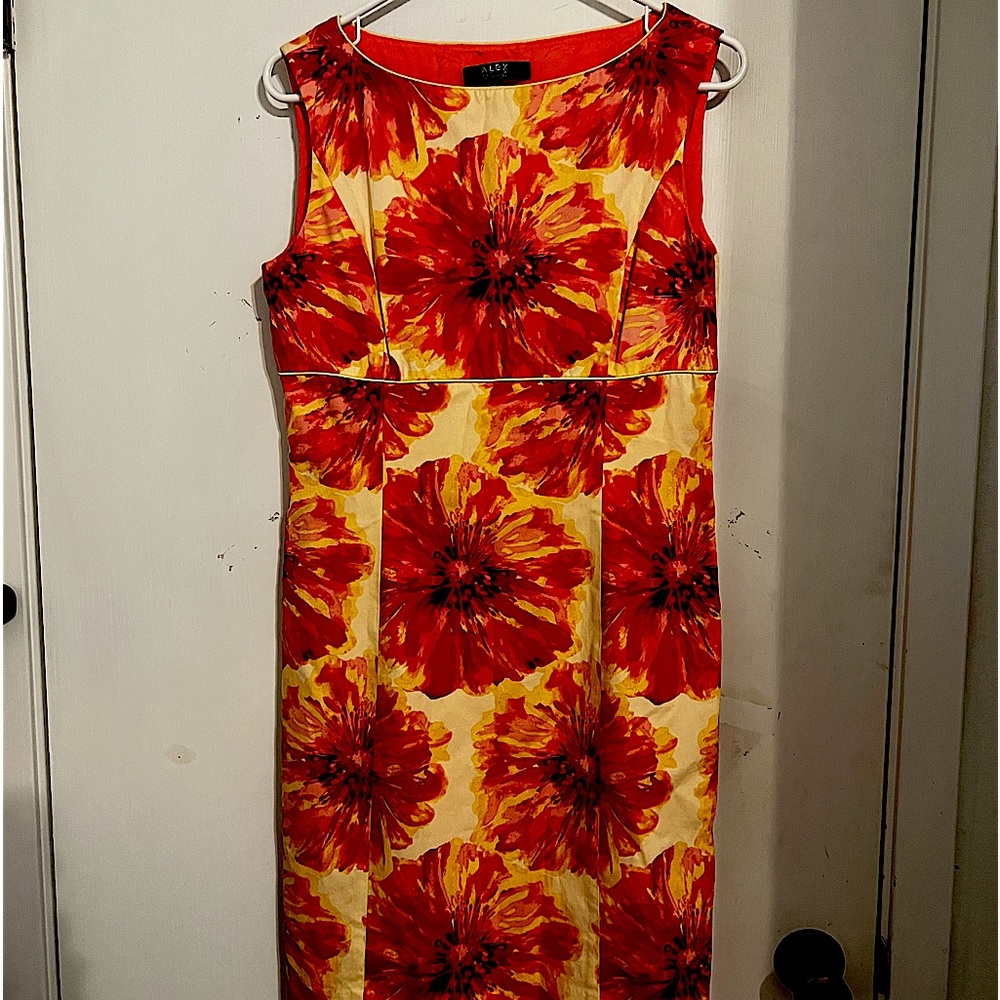 Elegant ALEX MARIE dress,like new no issues,beautiful summer dress, lined